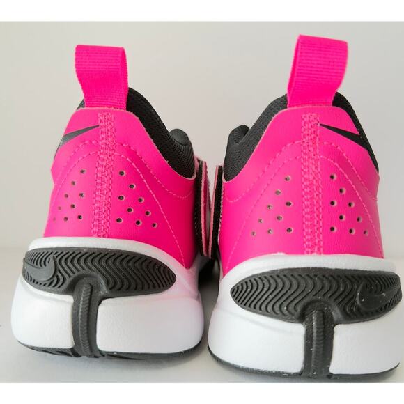 Nike Hustle D 11 Sneakers Girls 5Y Pink Wht Blk Basketball Shoes DV8996 601 NWT - Picture 3 of 6